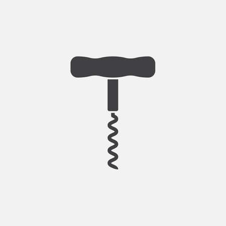 Corkscrew iconのイラスト素材