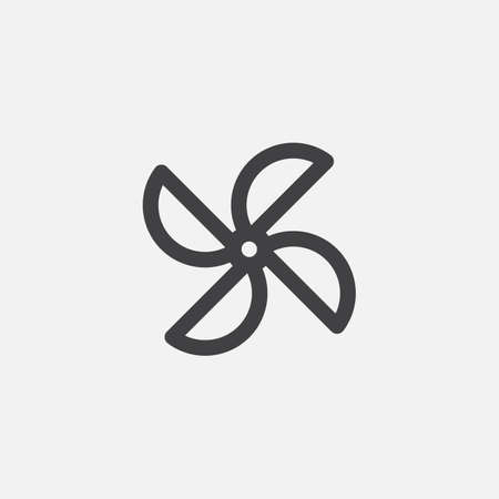 Pinwheel iconのイラスト素材
