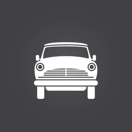 retro car iconのイラスト素材