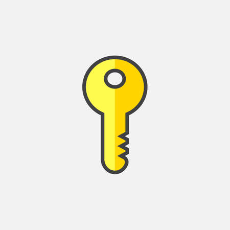 Key iconのイラスト素材
