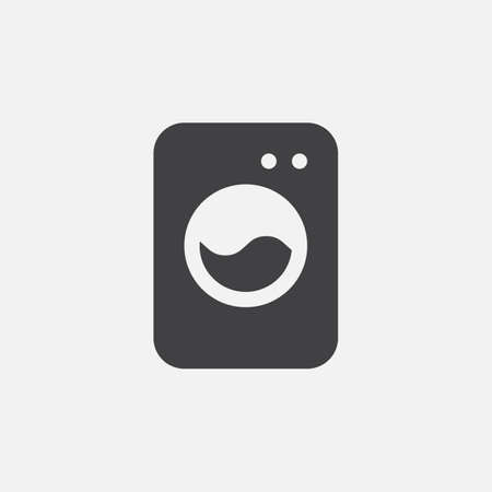 Washing machine iconのイラスト素材