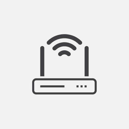 Router iconのイラスト素材