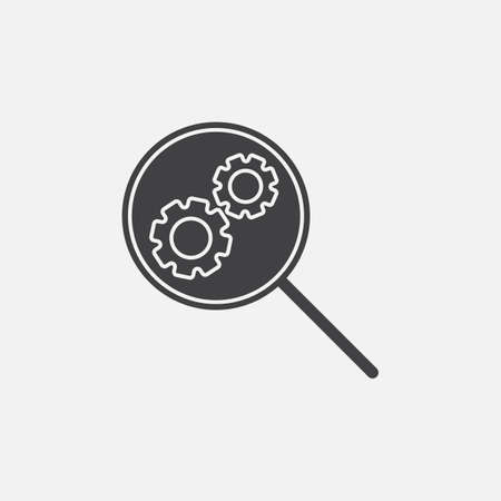 SEO iconのイラスト素材