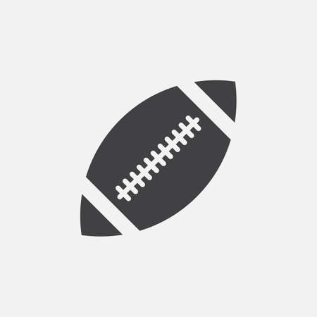 American football ball iconのイラスト素材