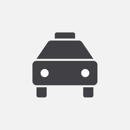 Taxi iconのイラスト素材