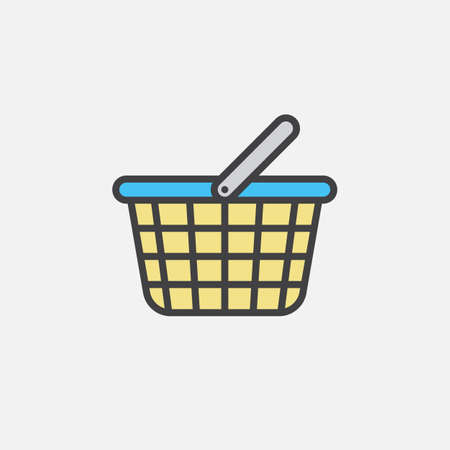 Shopping basket iconのイラスト素材