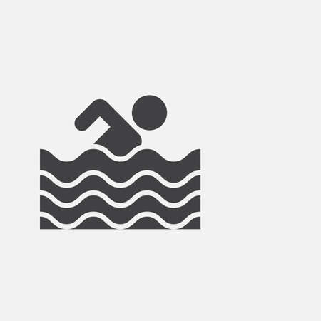 pool iconのイラスト素材