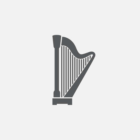 Harp iconのイラスト素材