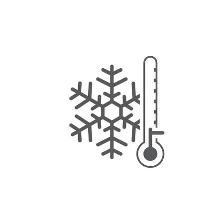 Cold weather iconのイラスト素材
