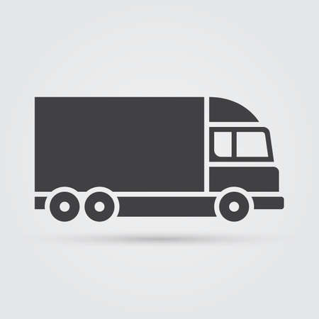 Truck icon, vector illustrationのイラスト素材