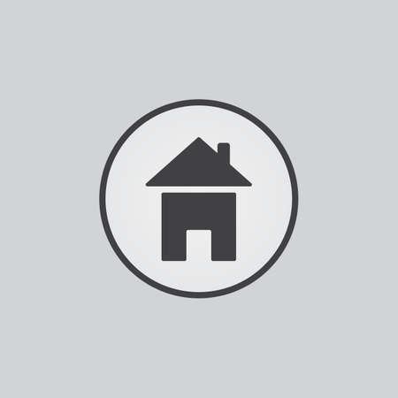 Home icon.のイラスト素材