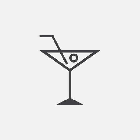 cocktail iconのイラスト素材