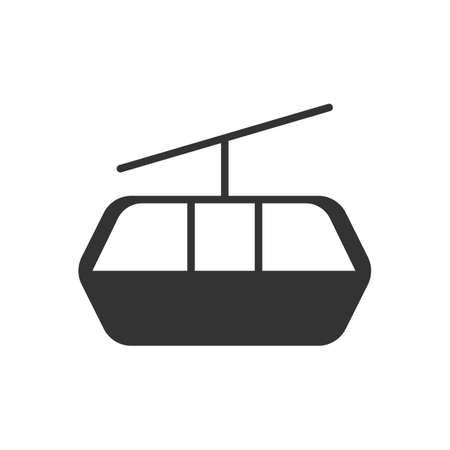 Cableway icon.のイラスト素材