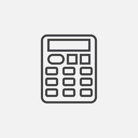 calculator iconのイラスト素材