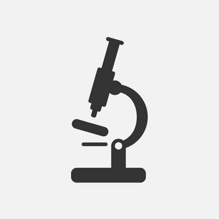 microscope Icon Vectorのイラスト素材
