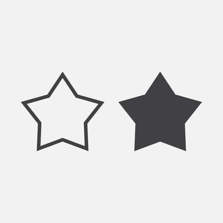 star iconのイラスト素材