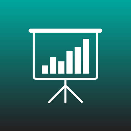 chart vector iconのイラスト素材