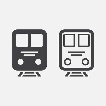 train iconのイラスト素材