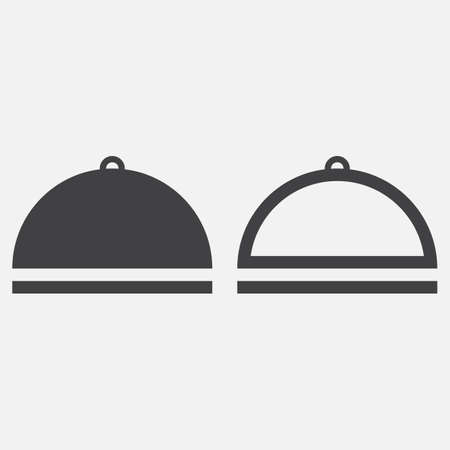 food cover iconのイラスト素材