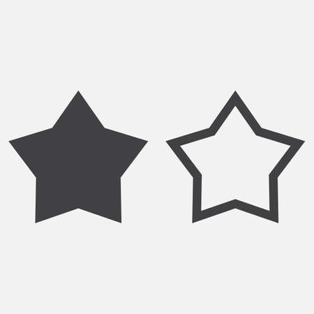 Star iconのイラスト素材