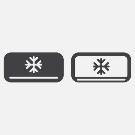 AC unit iconのイラスト素材