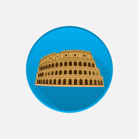 Colosseum iconのイラスト素材