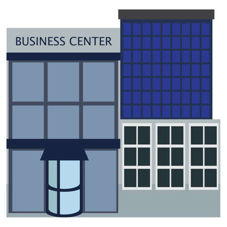 Business center building icon.のイラスト素材