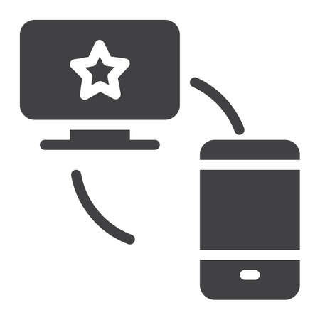 Exchange icon vector, filled flat sign, solid pictogram isolated on white. Symbol, logo illustration.のイラスト素材