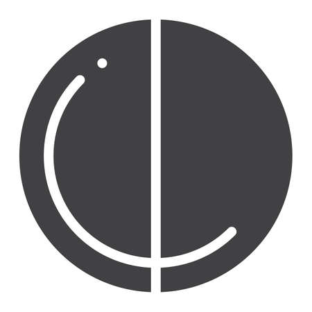 Pie chart icon vector, filled flat sign, solid pictogram isolated on white. Symbol, logo illustrationのイラスト素材