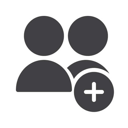 Add contact icon.のイラスト素材