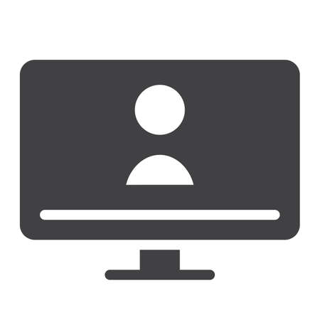 Video call icon.のイラスト素材