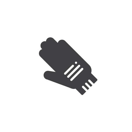 Protective Gloves icon vectorのイラスト素材