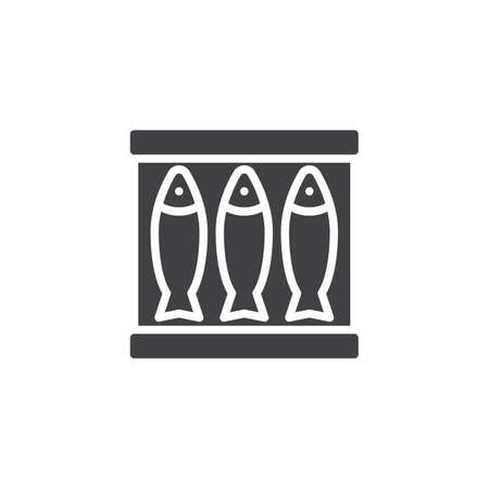 Fish package iconのイラスト素材