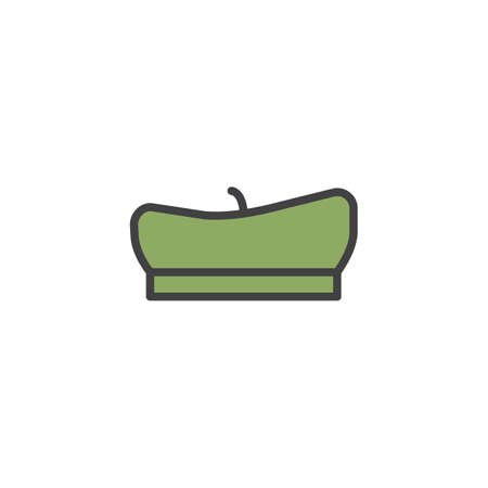 Painter beret icon.のイラスト素材