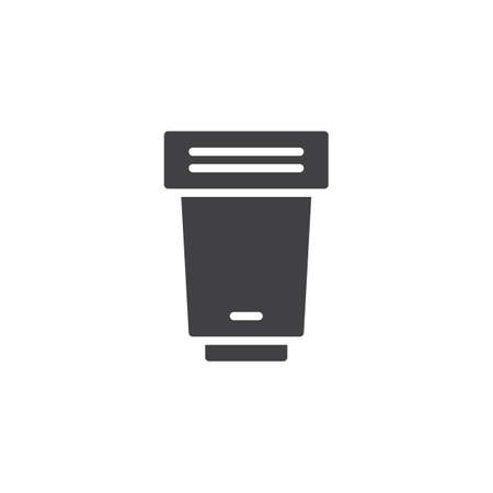 Fisheye lens vector icon. filled flat sign for mobile concept and web design. Camera lens simple solid icon. Symbol, logo illustration. Pixel perfect vector graphicsの写真素材