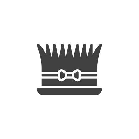 Traditional grass samani vector icon. filled flat sign for mobile concept and web design. Novruz holiday wheat grass samani or sabzi glyph icon. Symbol, logo illustration. Vector graphicsのイラスト素材