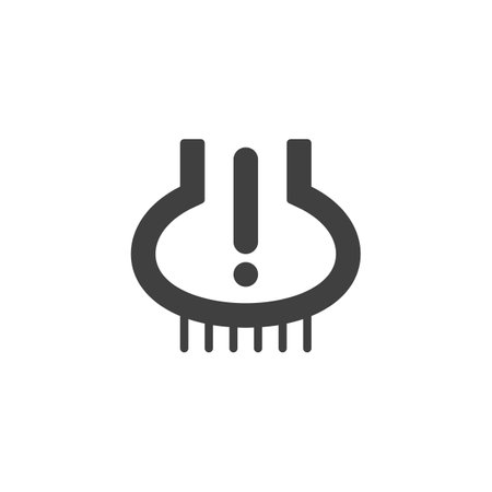 Car tire pressure indicator vector iconのイラスト素材