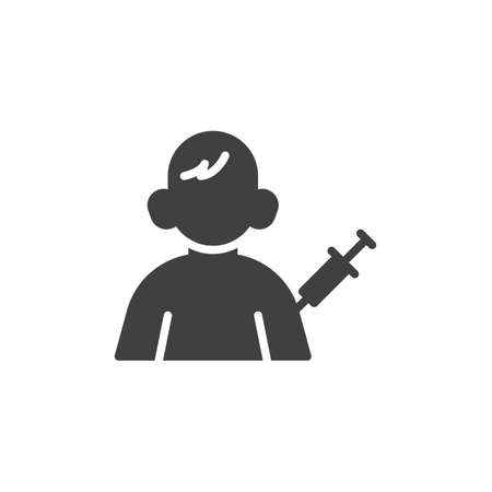 Covid-19 vaccination vector iconのイラスト素材