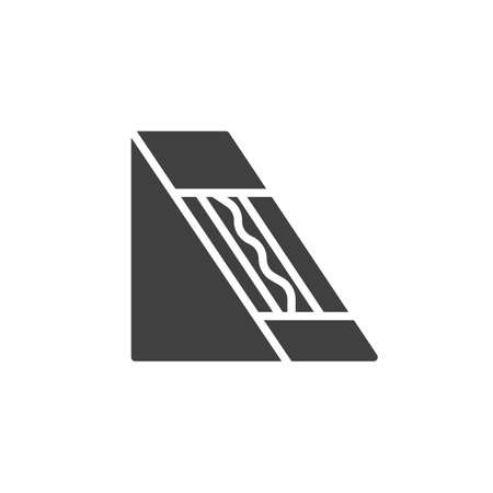 Sandwich package vector iconのイラスト素材