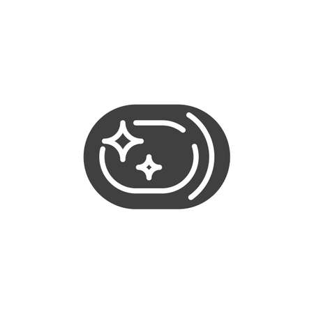 Soap bar vector iconのイラスト素材