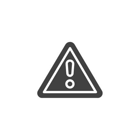 Danger, warning sign vector iconのイラスト素材