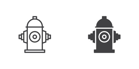 Fire hydrant iconのイラスト素材