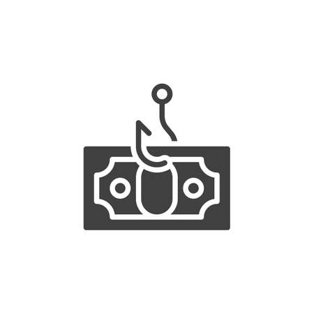 Steal money vector iconのイラスト素材