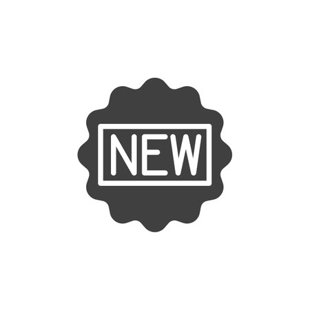 New collection label vector iconのイラスト素材