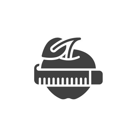 Healthy diet vector iconのイラスト素材