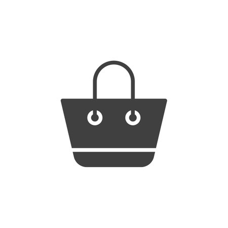 Summer bag vector iconのイラスト素材