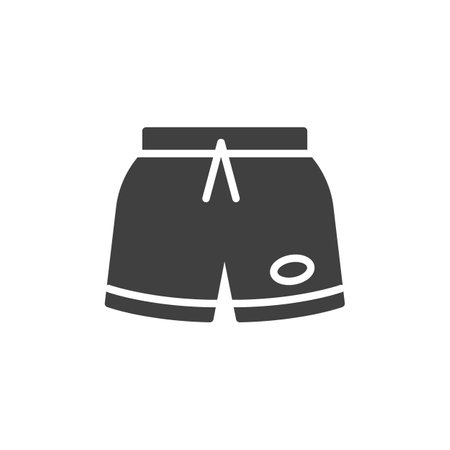 Swimming trunks vector iconのイラスト素材