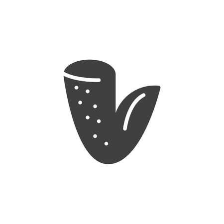 Chicken wing vector iconのイラスト素材