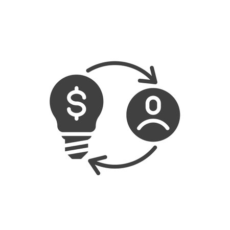 Business to Consumer vector icon. filled flat sign for mobile concept and web design. B2C glyph icon. Consumer sales symbol, logo illustration. Vector graphicsのイラスト素材