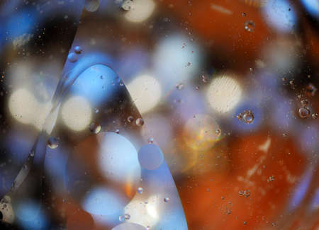 Abstract water with bubbles